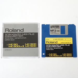 Roland MRM-500 Standard MIDI File Converter System Generator for MC-50/MC-300/MC-500mkII/MC-500　その2