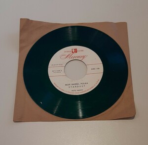 EPレコード BEER BARREL POLKA / STARDUST/ 　STUMBLING / DARDANELLA 見本用 非売品 マーキュリーレコード レトロ レコード コレクション 