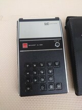 SHARP EL-808 電卓 シャープ 計算機 計算器 レトロ コレクション ケース付き_画像2