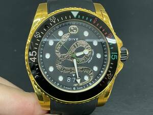 Операция ★ gucci ya136219 136.2 Dive Men's Quartz Watch ★ Dive Snake Snake Divers y Watch ★ W2332