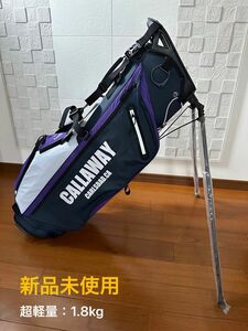 未使用 キャロウェイゴルフ 超軽量 EASYGOING JM スタンドキャディバッグ Callaway Golf