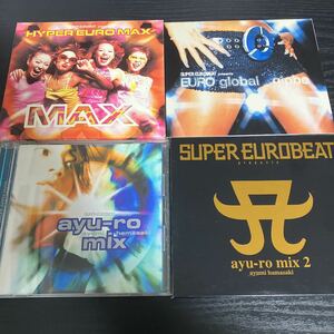 super eurobeat presents ayu-ro mix 1&2/euro MAX/euro global*CD free shipping Hamasaki Ayumi globe