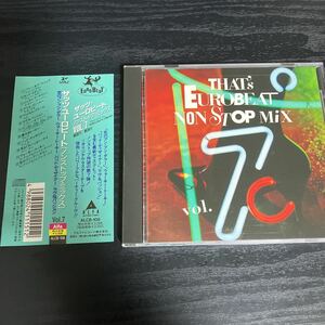 that's eurobeat non-stop mix vol.7 CD☆送料無料