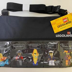 【新品】レゴランド 限定 サコッシュ ショルダーバッグ　LEGO レゴ　ミニフィグ