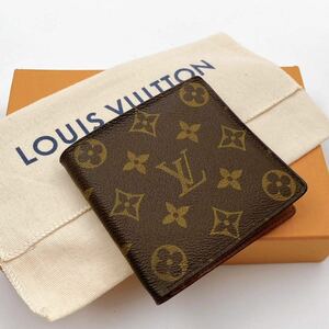 H0553【美品】 LOUIS VUITTON ルイヴィトン M62288モノグラム ポルトフォイユ マルコ 二つ折り 財布 ウォレット　