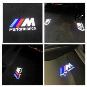 NEWタイプ 高性能 BMW M Performans LED HD ロゴ プロジェクター ドア カーテシランプ G32/G11/G12/F48/F49/G01/F26/E70/F15/E71/E72