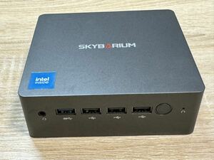 SkyBarium ミニPC Intel N100 メモリ16GB SSD 512GB