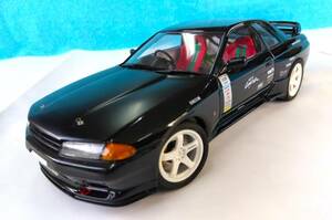 タミヤ 1/24 スポーツカーシリーズ No.341 ニッサン スカイライン GT-R R32 ロードバージョン風　改　完成品　　