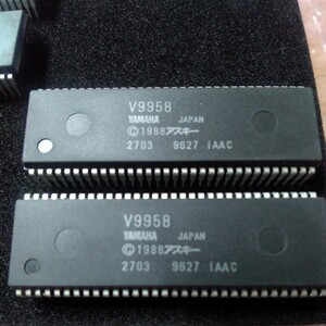 2個　 V9958　YAMAHA ビデオディスプレイプロセッサ 　　即決時　おまけ付き 