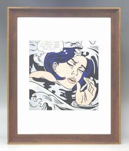 新品☆額付アートポスター◇ロイ・リキテンスタイン☆Roy Lichtenstein☆アメリカンポップアート☆壁掛け☆インテリア☆71