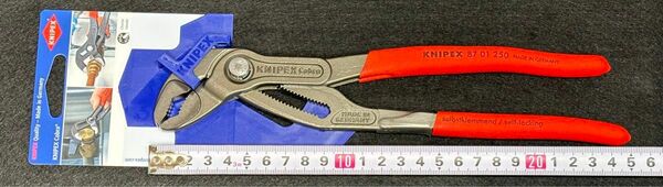 クニペックス【KNIPEX】8701-250SB コブラウォーターポンププライヤー250㎜　新品未使用★在庫あり★送料込み