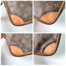 【ポケットベタなし】ルイヴィトン モノグラム ダヌーブ ショルダーバッグ ポシェット LOUIS VUITTON ユニセックス_画像5