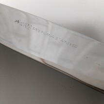 LUCKYWOOD SILVER PLATED 銀仕上 19.3cm MOLYVANA STAINLESS ナイフ カトラリー G337_画像3