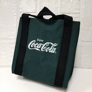 Enjoy Coca-Cola コーラ コカ・コーラ トートバック ミニトート 非売品 ノベルティ 希少 レア 16×16×11cm グリーン