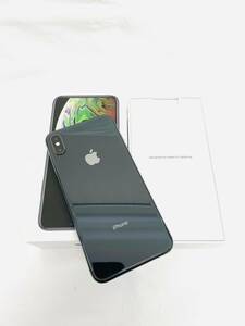 H653*18　簡易動作OK　Apple　アップル　iphone　アイフォン　XS MAX　MT6U2J/A　A2102　256GB　バッテリー79％　SIMロックなし　