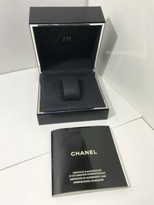 【CHANEL】シャネル J12 外箱・内箱・冊子・カード付き 美品