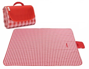 Сиденье для отдыха Тип сумки Красный Плед Водонепроницаемый Водоотталкивающий Большой Компактный Для 3 ~ 6 человек 200 * 190 см