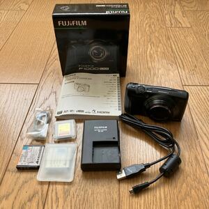 FUJIFILM 富士フイルム★FINEPIX F1000EXR コンパクトデジタルカメラ★通電確認済★充電器付属★バッテリー2個セット★