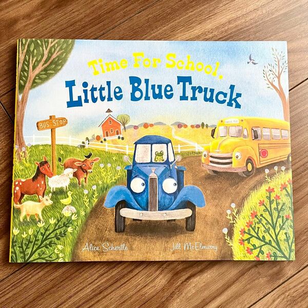 Time for School, Little Blue Truck 洋書