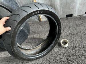 180/55ZR17 M/C 73W 1本 RMC810【中古/埼玉より発送】