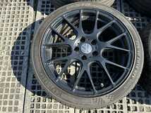 WORK IL AL4G インポートレーベル 4本 18in×7.5J +50 PCD112 5穴 225/40ZR18 KUMHO ECSTA PS71【中古/埼玉より発送】_画像2