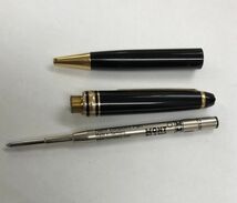 MONTBLANC モンブラン MEISTERSTUCK マイスターシュテュック Pix ツイスト式 ボールペン ブラックxゴールド 筆記確認済_画像7