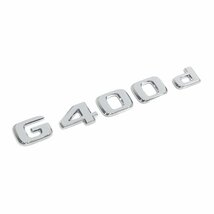 【メール便送料無料】 ベンツ純正 W463A Gクラス G350d G400d G550 G63AMG リア エンブレム メッキ 179mm×23mm バックドア A463 817 41 00_画像1