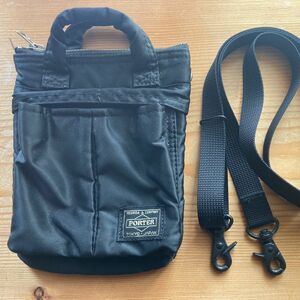 PORTER HOWL HELMETBAG MINI ヘルメットバッグミニ　ブラック