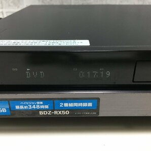 SONY BDレコーダー BDZ-RX50 中古品1-204の画像3