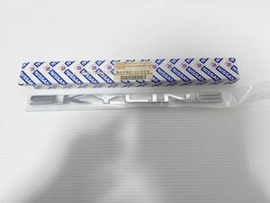 日産 純正 スカイライン skyline エンブレム トランク リツド