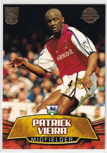 パトリック・ヴィエラ☆TOPPS/PREMIER GOLD 2002☆A2 PATRICK-VIEIRA ARSENAL