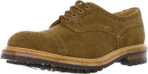 Tricker's セミブローグ トリッカーズ M7047　スウェード UK8　