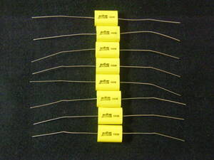 指月　フィルムコンデンサー（0.22μF DC630V）８個 送料９４円 J