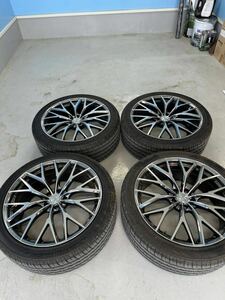 weds ウェッズ　レオニス mx トヨタ　80ハリアー 中古極上美品　255/40R21