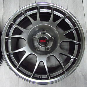 超希少 スバル WRX STI S204 純正 BBS 18インチ 良品 VAB VAG GVB GRB GVF GRF インプレッサ レガシー フォレスター レヴォーグの画像5