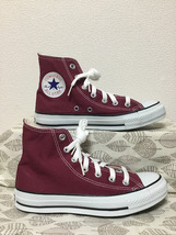 ◆美品 送料込 24.0 コンバース CONVERSE スニーカー 紫 03 0225_画像5