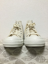 ◎美品 送料込 23.0 コンバース CONVERSE 白 スニーカー 07 0227_画像4