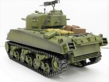 【赤外線バトルシステム付 対戦可能 塗装済み完成品戦車ラジコン】 Heng Long Ver.7.0 2.4GHz 1/16 M4A3 シャーマン ※3898-1_画像6