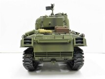 【赤外線バトルシステム付 対戦可能 塗装済み完成品戦車ラジコン】 Heng Long Ver.7.0 2.4GHz 1/16 M4A3 シャーマン ※3898-1_画像2