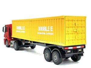  total length 590mm 2.4GHz 1/26 scale large container trailer radio-controller * sea con trailer radio-controller [ Mercedes Benz official license model ]