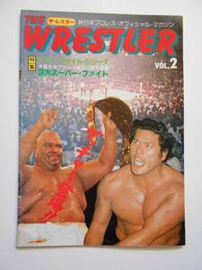 新日本プロレス パンフレット THE WRESTLER ザ・レスラー VOL.2 サマー・ファイト・シリーズ アントニオ猪木 釧路市厚生年金体育館=北海道