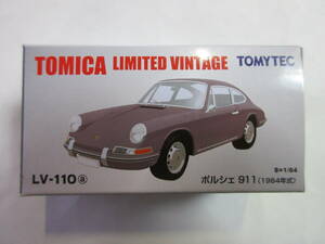 1/64 トミカ リミテッド ヴィンテージ　LV-110a　ポルシェ 911 （1964年式）グレー