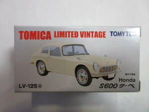 1/64 トミカ リミテッド ヴィンテージ　LV-125a　Honda S600 クーペ