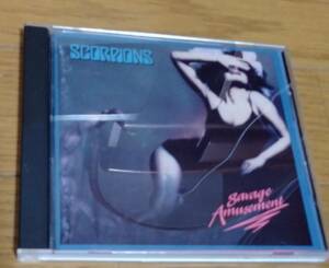 スコーピオンズ　scorpions 輸入盤　savage amusement