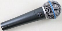 S♪中古品♪ボーカル用マイク 『BETA 58A-X VOCAL MICROPHONE』 SHURE/シュア ダイナミック・マイクロホン ※外箱・ポーチ・説明書等あり_画像4