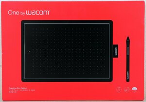 S♪未使用品♪ペンタブレット 『CTL-672/K0-C』 One by WACOM 読取可能範囲：216.0×135.0mm エントリー向けのペンタブレット ※未開封