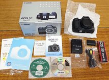 S◇中古品◇デジタル一眼レフカメラ EOS 5D Mark III ボディ キャノン/Canon 箱/取扱説明書/充電器/充電池 ※インターフェースケーブル欠品_画像1