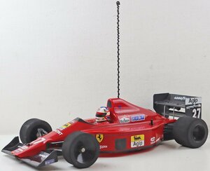 M◎ジャンク品◎電動RCカー『フェラーリ F189 後期型』 F101 TAMIYA/タミヤ 1/10スケール 58084 マブチモーターRS540SH 本体のみ 組立済