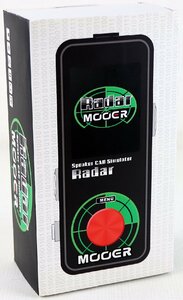 S♪中古品♪エフェクター 『Radar』 MOOER キャビネットシュミレータ キャビネットモデル：30種/マイクロフォン：11種/パワーアンプ：4種