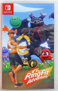 S◎中古品◎ゲームソフト『リングフィットアドベンチャー』 Nintendo Switch/ニンテンドースイッチ 60種類以上のフィットネス ※箱欠品